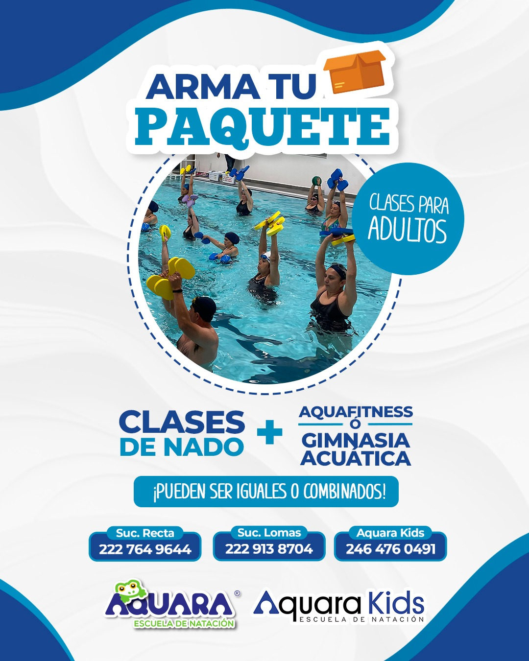 Arma tu paquete, Clases para adultos